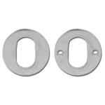 DORTREND SECL2AS Concealed Fix Escutcheon - SAA Oval
