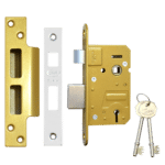 ASEC 5 Lever Sashlock - 64mm SS KD (Boxed)