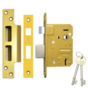 ASEC 5 Lever Sashlock - 76mm PB KD (Boxed)
