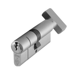 ASEC Kite BS 1 Star Kitemarked Euro Key & Turn Cylinder - 70mm 35/T35 (30/10/T30) KD NP Visi