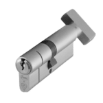 ASEC Kite BS 1 Star Kitemarked Euro Key & Turn Cylinder - 75mm 35/T40 (30/10/T35) KD NP Visi