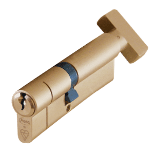 ASEC Kite BS 1 Star Kitemarked Euro Key & Turn Cylinder - 100mm 45/T55 (40/10/T50) KD SB Visi