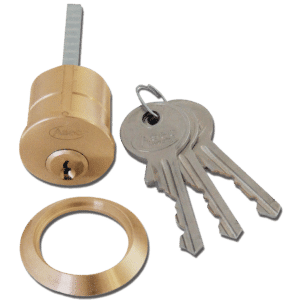 ASEC Kite Rim Cylinder - PB (Visi)