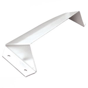 ASEC 300mm (12 Inch) Letter Box Security Hood - White
