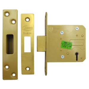 ASEC 5 Lever Deadlock - 76mm PB KD (Boxed)