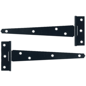ASEC Light Tee Hinge - Black - 150mm (Pair)