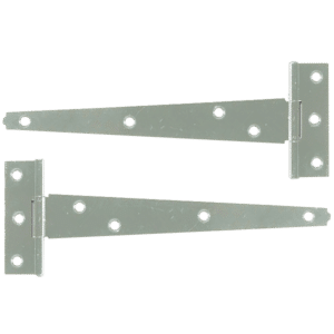 ASEC Light Tee Hinge - Zinc Plated - 250mm (Pair)