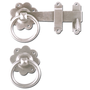 ASEC Ring Gate Latch - Zinc Plated