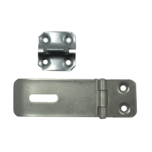 ASEC Safety Hasp & Staple - Galvanised - 75mm