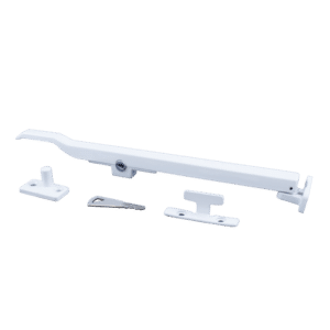 ASEC Locking Window Casement Stay - White