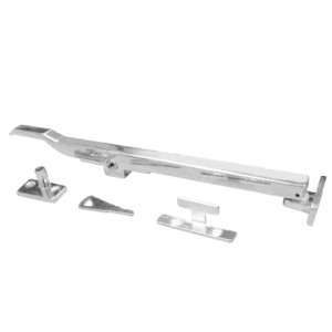 ASEC Locking Window Casement Stay - Chrome