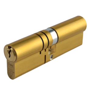 ASEC Kite Elite 3 Star Snap Resistant Double Euro Cylinder - 100mm 50(Ext)/50 (45/10/45) KD SB Visi
