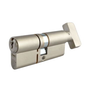 ASEC Kite Elite 3 Star Snap Resistant Euro Key & Turn Cylinder - 70mm 35(Ext)/T35 (30/10/30T) KD NP Visi