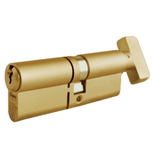 ASEC Kite Elite 3 Star Snap Resistant Euro Key & Turn Cylinder - 85mm 45(Ext)/T40 (40/10/35T) KD SB Visi