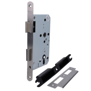 ASEC DIN Standard Mortice Euro Sashcase - 60mm SS Radius Boxed