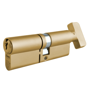 ASEC Kite Elite 3 Star Snap Resistant Euro Key & Turn Cylinder - 100mm 55(Ext)/T45 (50/10/40T) KD SB Visi