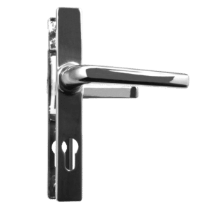 ASEC 70 Lever/Lever Door Furniture To Suit Ferco - 205mm Backplate - Chrome