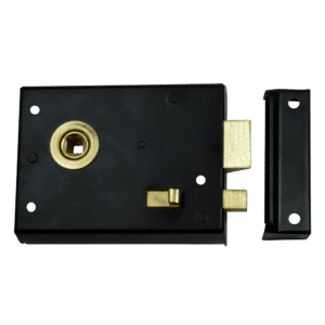 ASEC Rim Latch & Snib - 100mm - Black