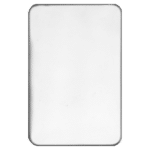ASEC Self Adhesive 45mm x 70mm Blank Escutcheon - SC