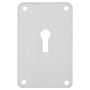 ASEC Screw On 45mm x 70mm UK Mortice Escutcheon - SC