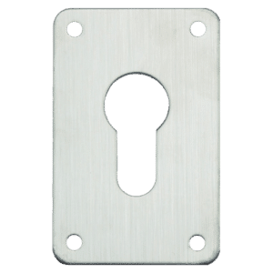 ASEC Screw On 45mm x 70mm Euro Escutcheon - SS