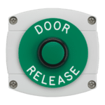 ASEC Surface Mounted Button - `Door Release`