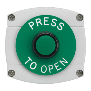 ASEC Surface Mounted Button - `Press To Open`