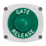 ASEC Surface Mounted Dome Button - `Gate Release`