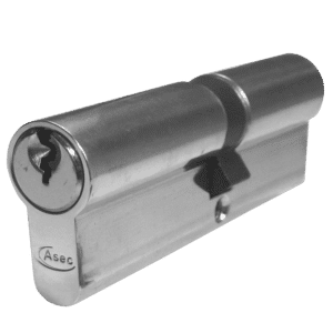 ASEC 6-Pin Euro Double Cylinder - 70mm 35/35 (30/10/30) KD NP Visi