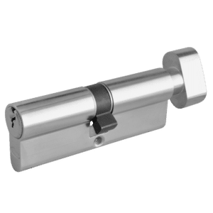 ASEC 6-Pin Euro Key & Turn Cylinder - 80mm 40/T40 (35/10/T35) KD NP Visi