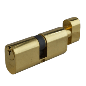 ASEC 6-Pin Oval Key & Turn Cylinder - 70mm 35/T35 (30/10/T30) KD PB Visi