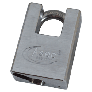 ASEC Closed Shackle Padlock Without Cylinder - Closed Shackle