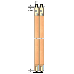 ASEC Sliding Timberoll Gear - 1800mm