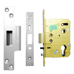 ASEC Euro / Oval Nightlatch Case - 76mm SS Boxed