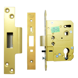 ASEC Euro / Oval Nightlatch Case - 76mm PB Boxed