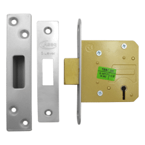 ASEC 5 Lever Deadlock - 64mm SS KD Visi