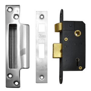 ASEC AS5512 50mm 5 Lever Sashlock - 50mm SS KD Boxed