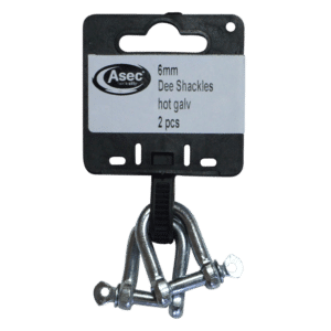 ASEC Steel Dee Shackles - 6mm