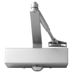 ASEC Size 3 Contract Door Closer with Cover - Silver