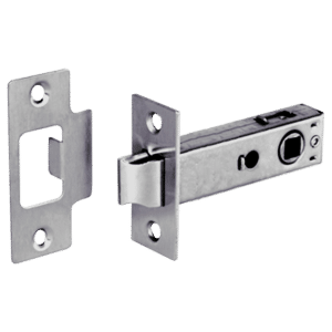 ASEC Bolt Through Tubular Mortice Latch - ZP 76mm