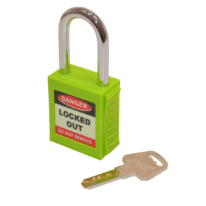 ASEC Safety Lockout Tagout Padlock - Green