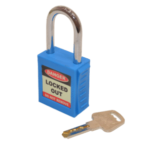 ASEC Safety Lockout Tagout Padlock - Blue
