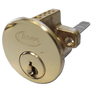 ASEC 5-Pin Rim Cylinder - PB KA `B` (Boxed)