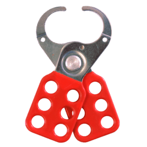 ASEC Vinyl Coated Lockout Tagout Hasp - 25mm