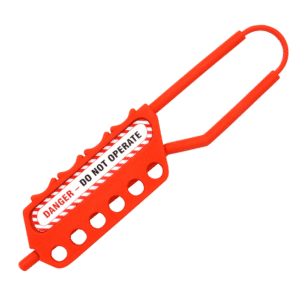 ASEC Nonconductive Lockout Tagout Hasp 6 Holes 6mm Thread - 6 Holes
