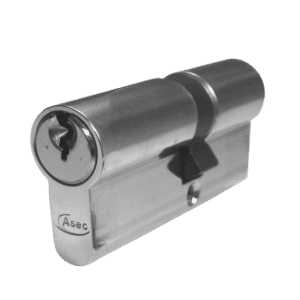 ASEC 5-Pin Euro Double Cylinder - 60mm 30/30 (25/10/25) KD NP