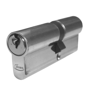 ASEC 5-Pin Euro Double Cylinder - 80mm 40/40 (35/10/35) KD NP