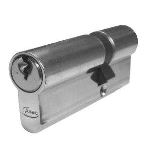 ASEC 5-Pin Euro Double Cylinder - 80mm 30/50 (25/10/45) KD NP