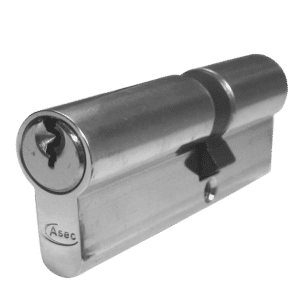 ASEC 5-Pin Euro Double Cylinder - 85mm 35/50 (30/10/45) KD NP