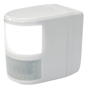 ASEC 180° PIR Detectors with LED Comfort Light - White